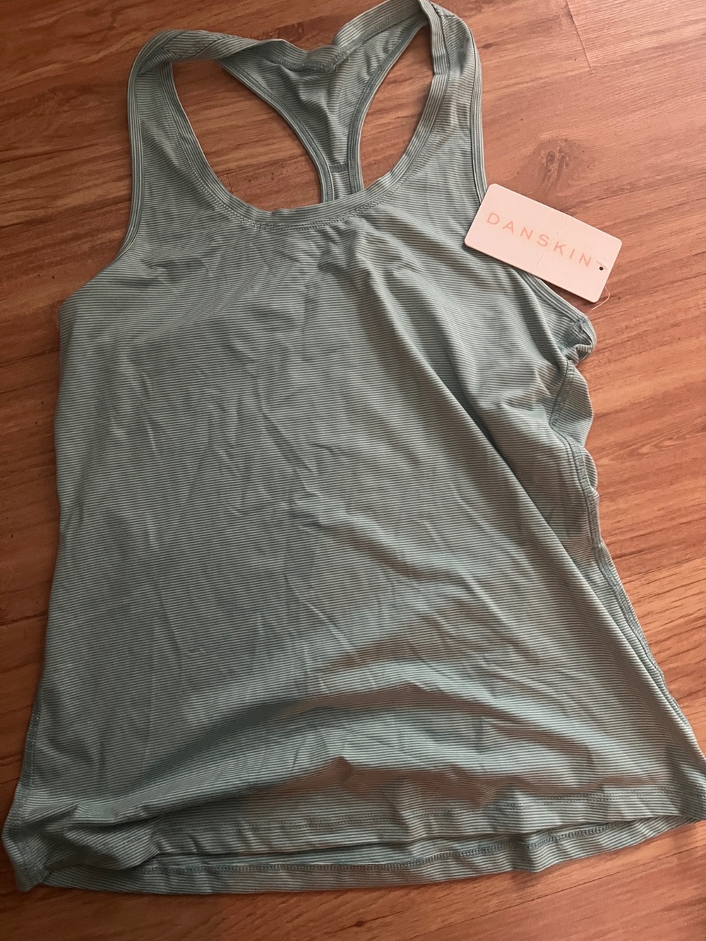 Danskin Sage Green Racerback Tank